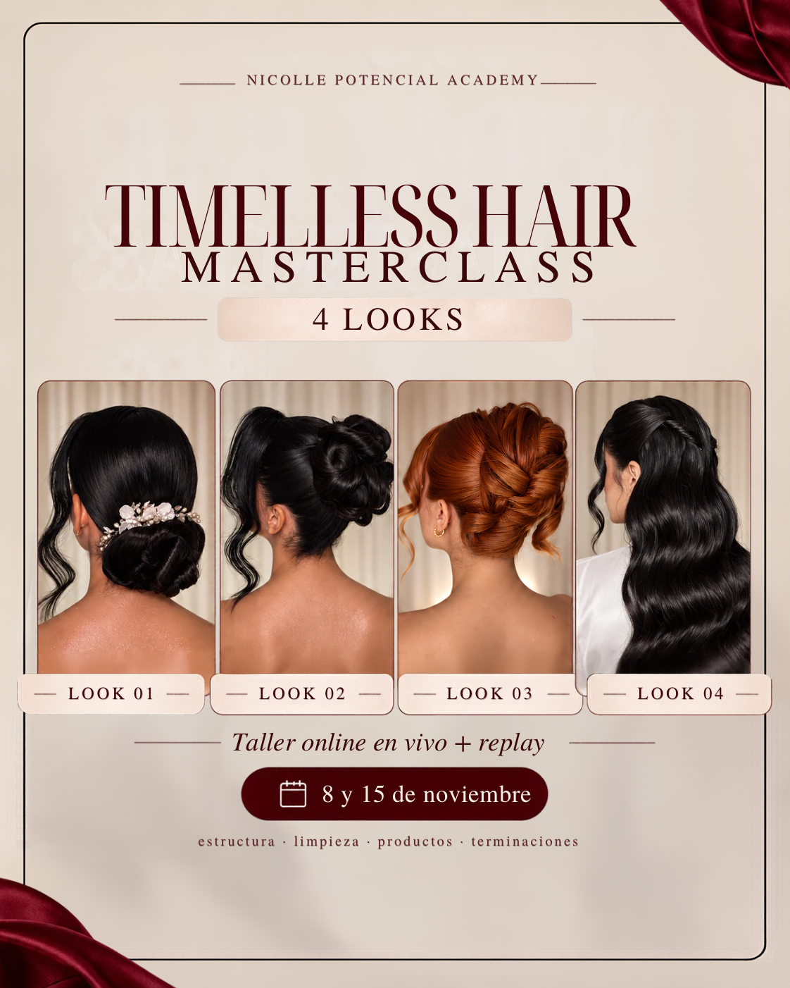 Timeless Hair Masterclass + Pro Review — $250