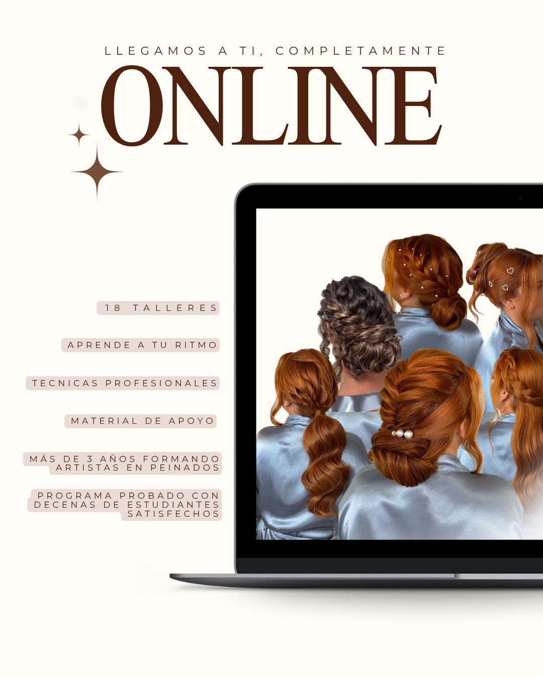 Programa Online de Peinados Elegantes – Matrícula (Clases comienzas el 15 de julio de 2026)